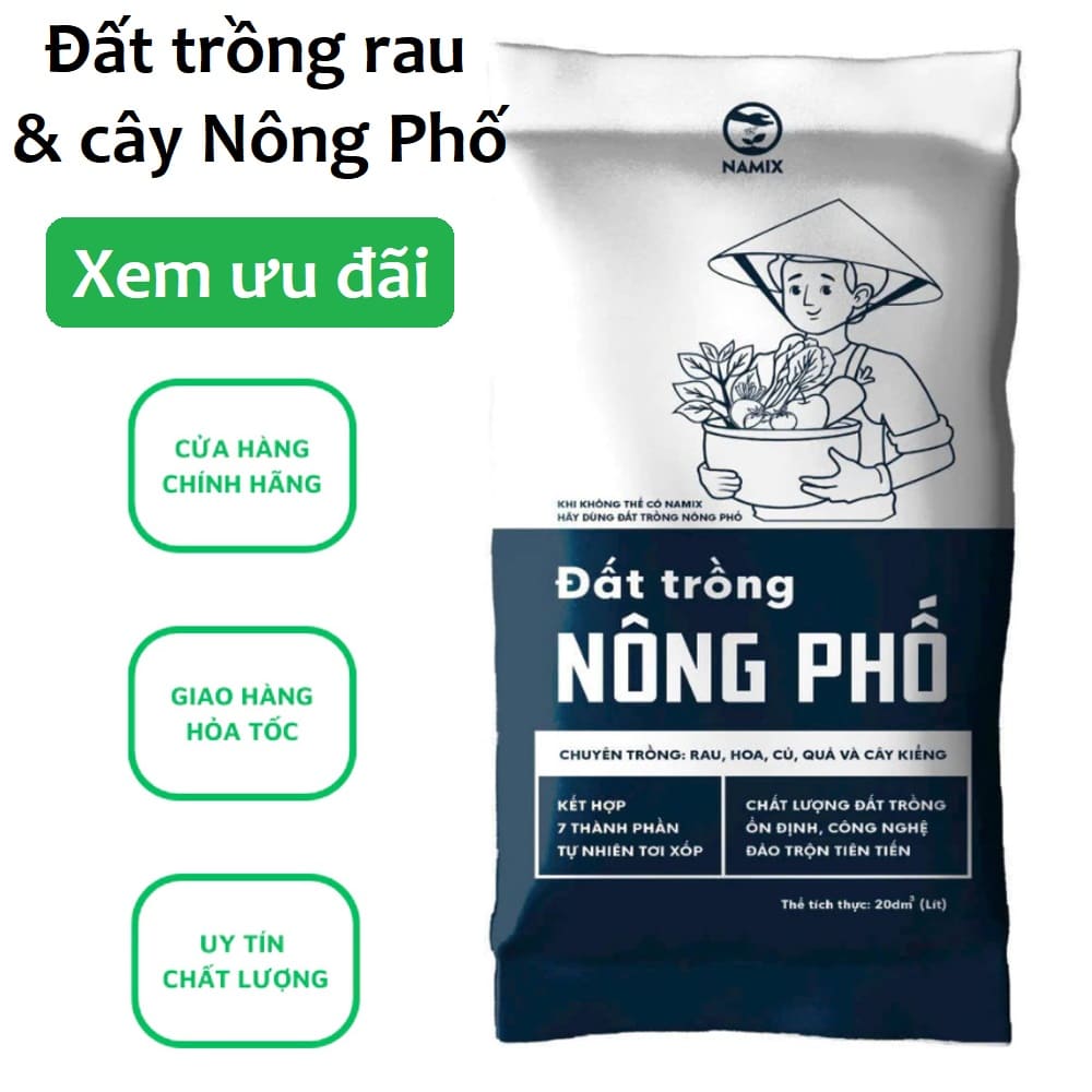 Dat trong rau va cay Nong Pho