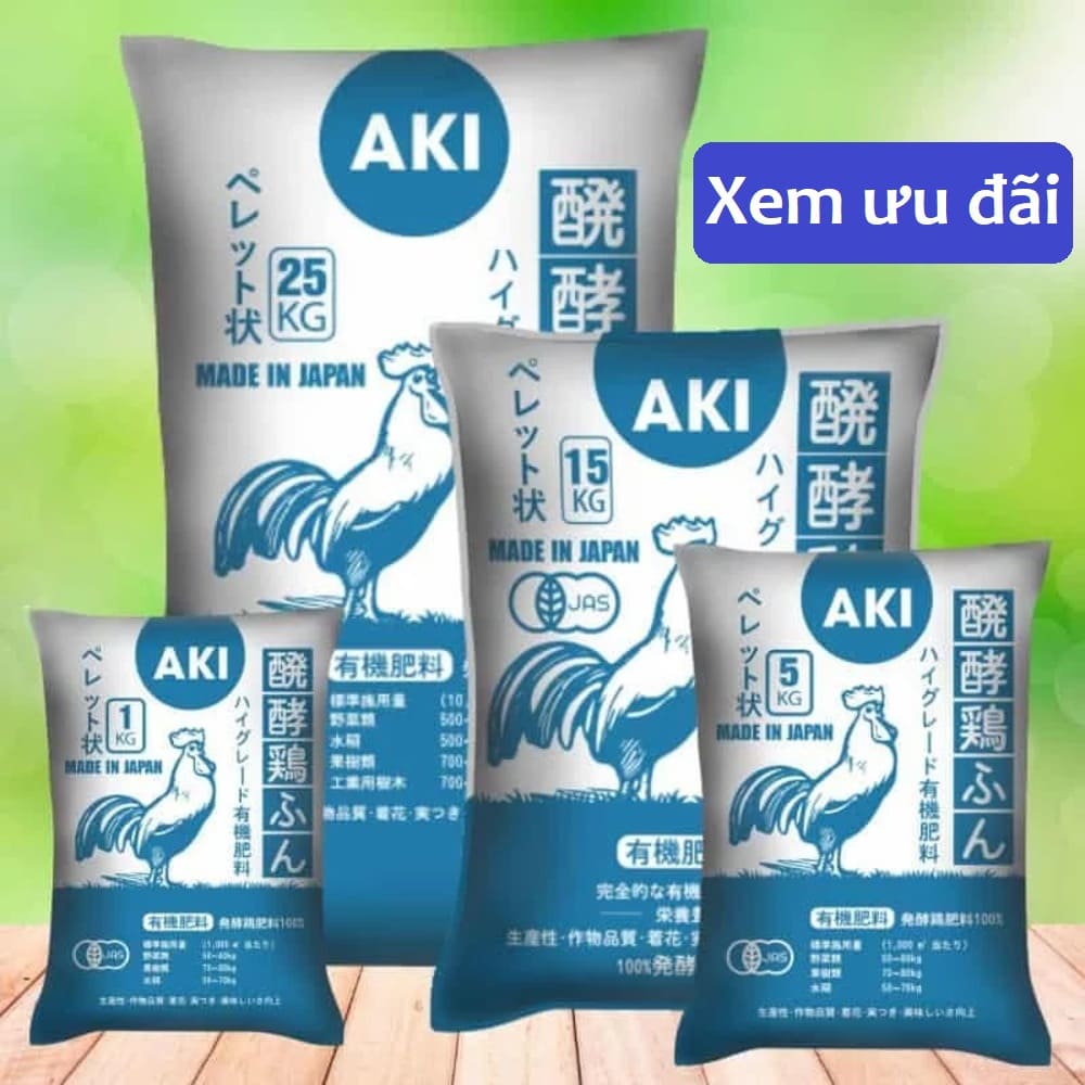 phân gà aki