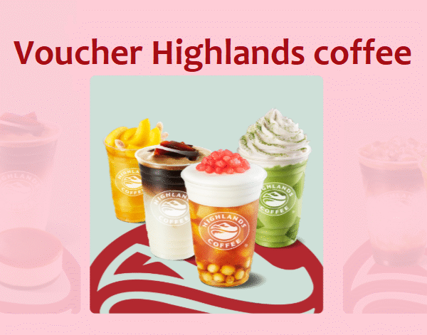 Voucher Highlands coffee 3