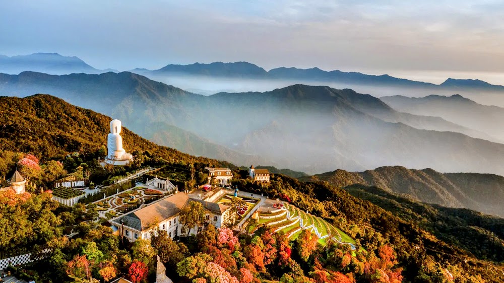 Du lich Ba Na Hill Chua Linh Ung