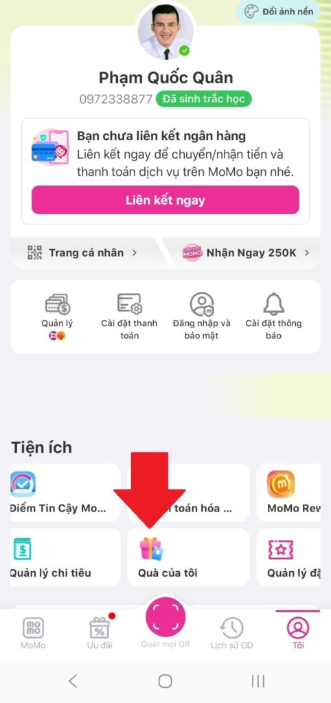 Ví điện tử momo đăng ký nhận quà 250k và việc làm online thu nhập tốt 3 ví điện tử momo